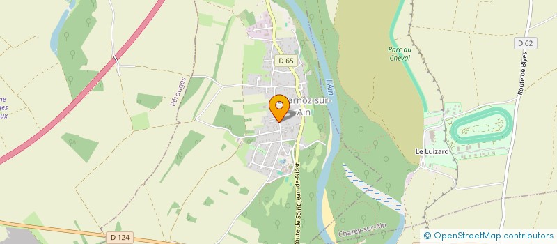 localisation de l'entreprise TERAKION CONSULTING à CHARNOZ-SUR-AIN