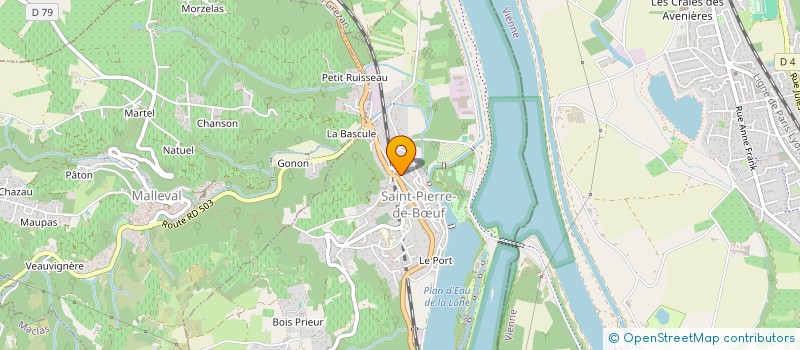 localisation de l'entreprise TERALIMM  SAINT-PIERRE-DE-BUF