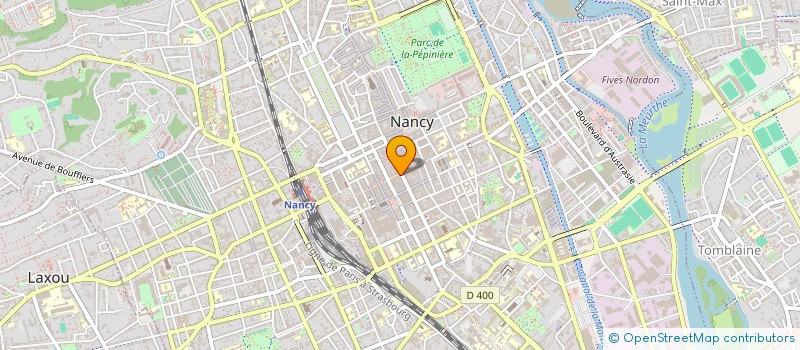 localisation de l'entreprise TERALNO  NANCY