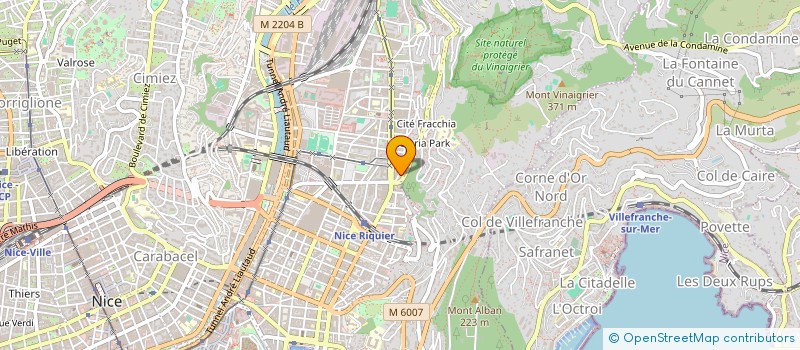 localisation de l'entreprise TERANGA à NICE
