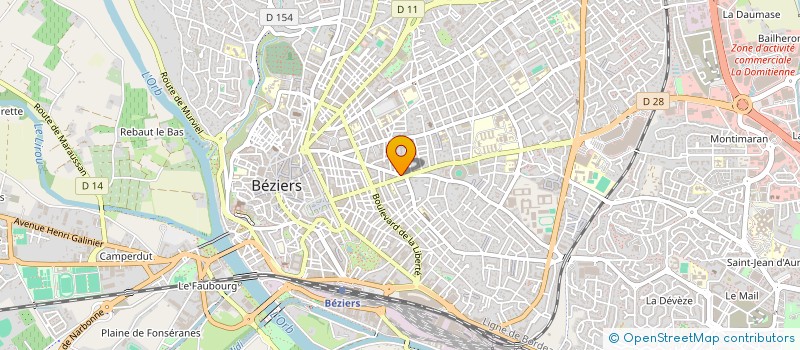 localisation de l'entreprise TERANGA à BEZIERS