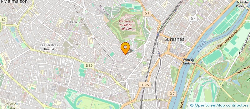 localisation de l'entreprise TERANGA à SURESNES