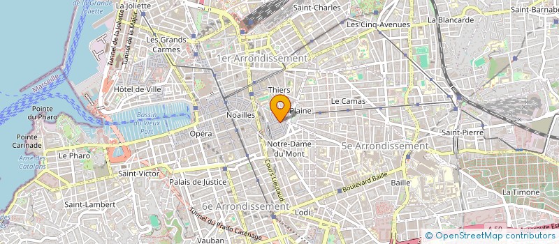 localisation de l'entreprise TERANGA AFRICA  MARSEILLE