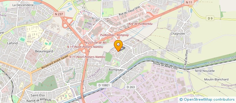 localisation de l'entreprise TERANGA DELICES  PERIGNY