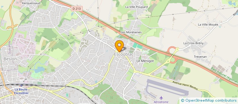 localisation de l'entreprise TERANGA EVENEMENTIEL  LA BAULE-ESCOUBLAC