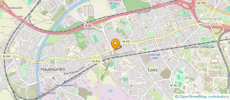 localisation de l'entreprise TERANGA FRANCO-SENEGALAISE  LOOS