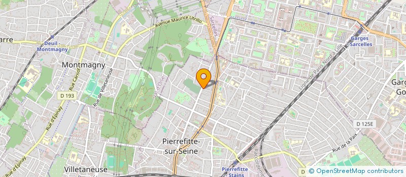 localisation de l'entreprise TERANGA HOUSE à PIERREFITTE-SUR-SEINE