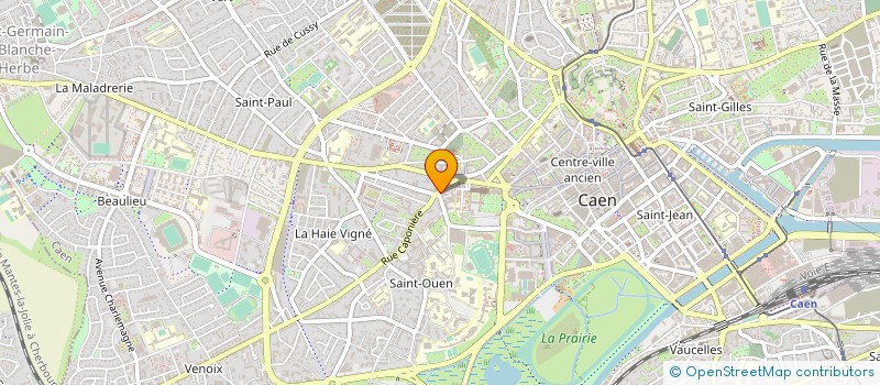 localisation de l'entreprise TERANGA LES QUATRE SAISONS à CAEN