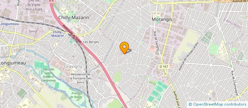 localisation de l'entreprise TERANGA LOC à MORANGIS
