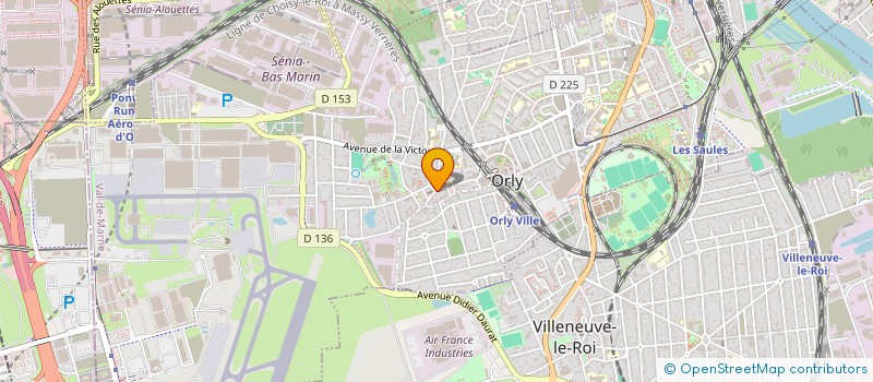 localisation de l'entreprise TERANGA PRO  ORLY