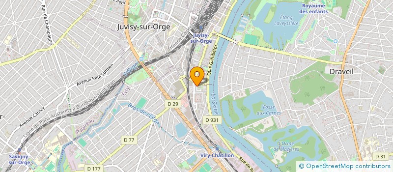 localisation de l'entreprise TERANGA-SOLIDARITE-SANS-FRONTIERE à VIRY-CHATILLON
