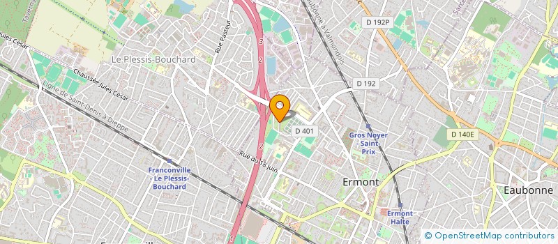 localisation de l'entreprise TERANGA TECH à ERMONT