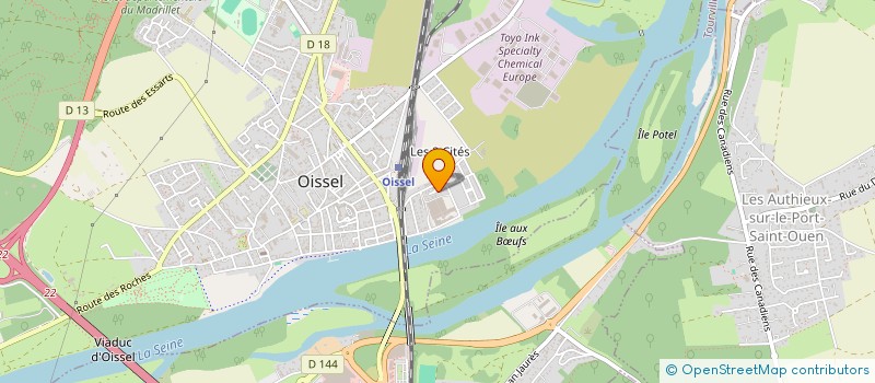 localisation de l'entreprise TERANGA TRANSPORT à OISSEL