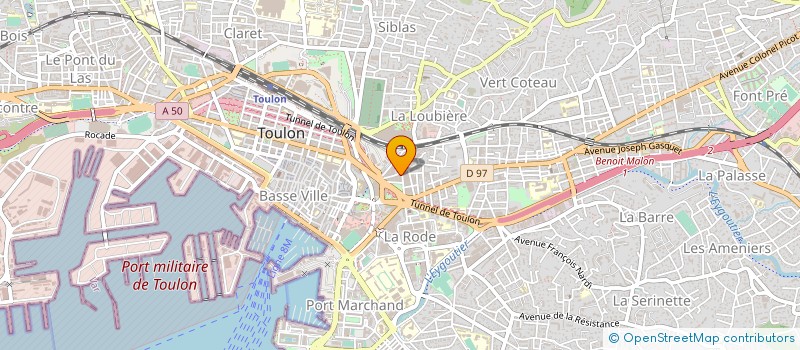 localisation de l'entreprise TERANGABOX à TOULON