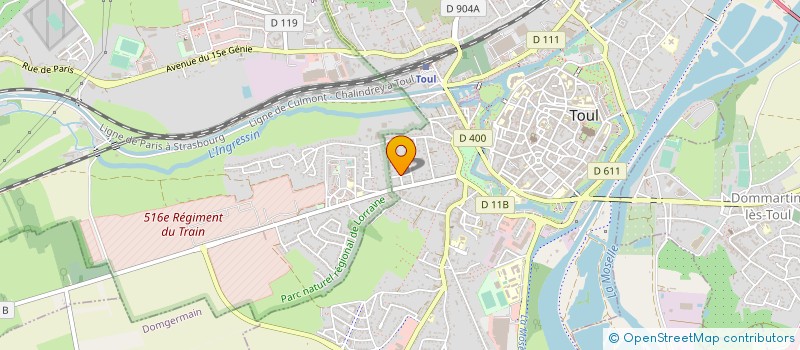 localisation de l'entreprise TERANIS TELECOM  MAXEVILLE