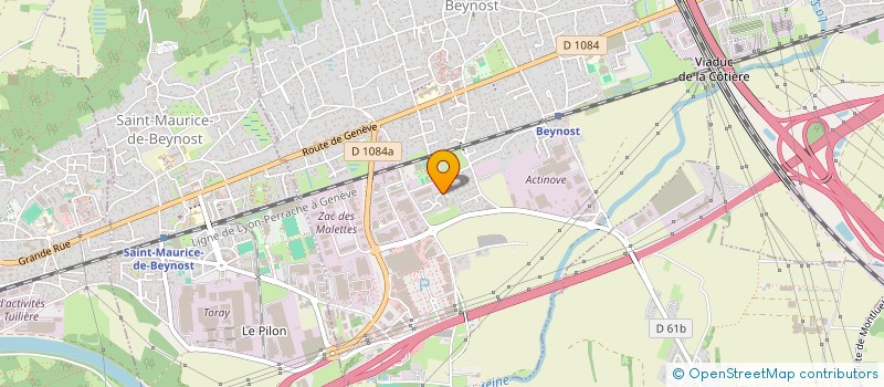 localisation de l'entreprise TERAPHIM à BEYNOST
