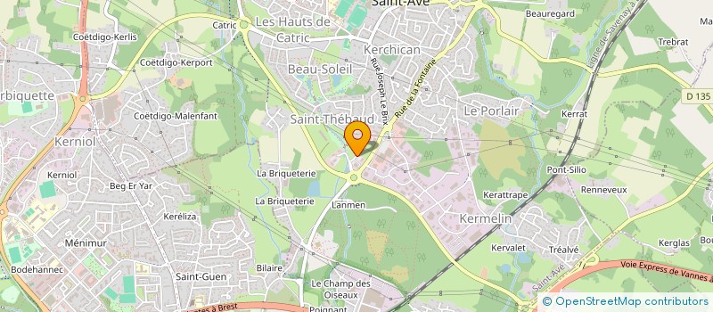 localisation de l'entreprise TERAPOLIS  SAINT-AVE