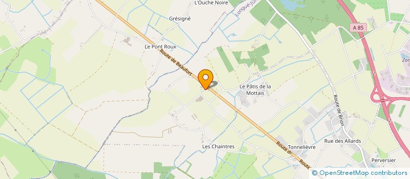 localisation de l'entreprise TERASNTP à LONGUE-JUMELLES