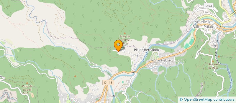 localisation de l'entreprise TERASOL 2021  ARLES-SUR-TECH