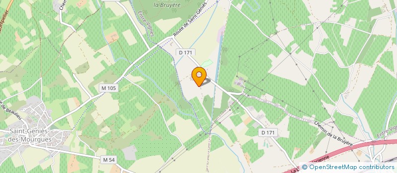 localisation de l'entreprise TERAVENTURE à ENTRE-VIGNES