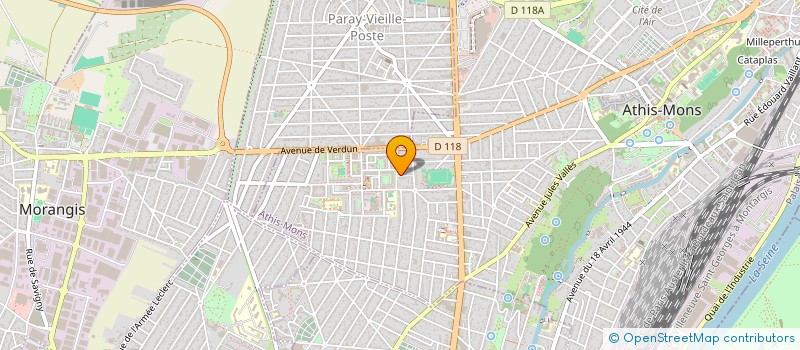 localisation de l'entreprise TERBAH MOHAM à ATHIS-MONS
