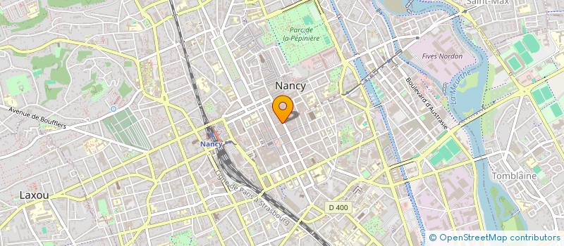 localisation de l'entreprise TERBERTI  NANCY