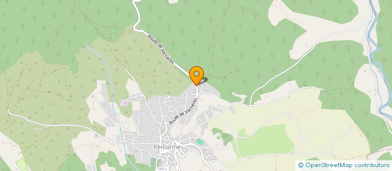 localisation de l'entreprise TERCENE  REILLANNE