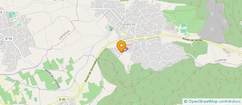 localisation de l'entreprise TERCERO à CAVEIRAC