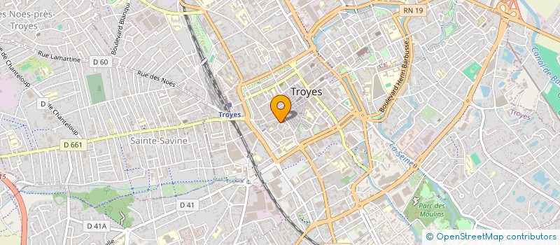 localisation de l'entreprise TERCIELSOFT à TROYES