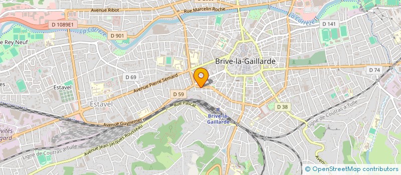 localisation de l'entreprise TERCIERA  BRIVE-LA-GAILLARDE