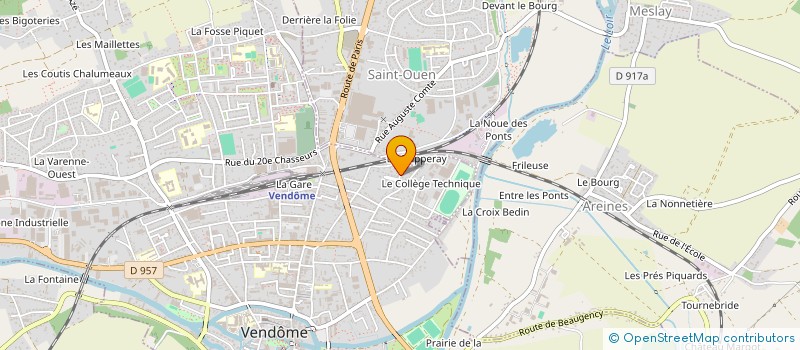 localisation de l'entreprise TEREBENTHINE à VENDOME