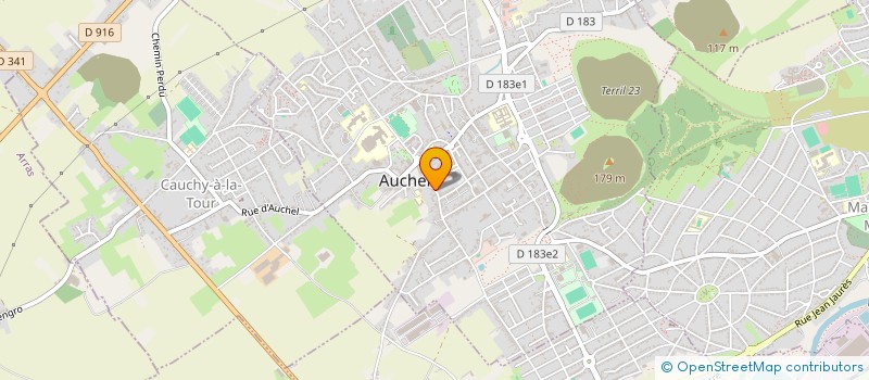 localisation de l'entreprise TEREFOUR  AUCHEL