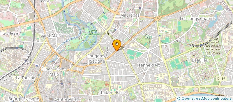localisation de l'entreprise TERELEC  RENNES