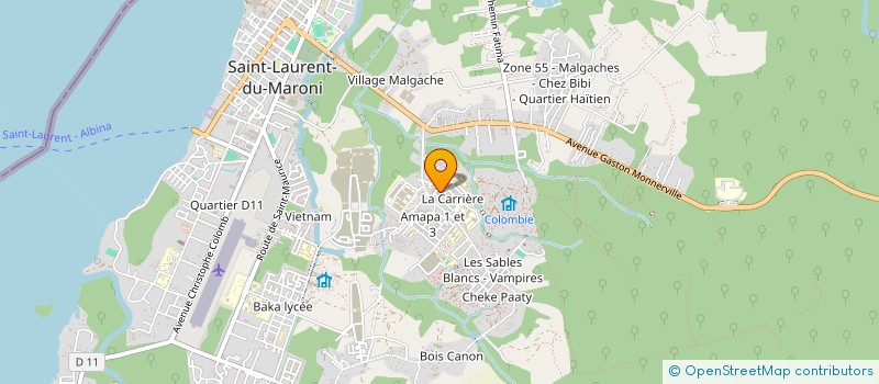 localisation de l'entreprise TERELOC SOLUTION à SAINT-LAURENT-DU-MARONI