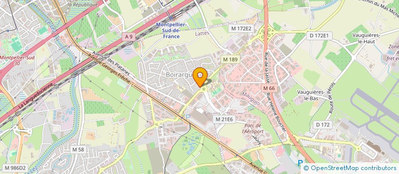 localisation de l'entreprise TEREM IMMO 1 à LATTES