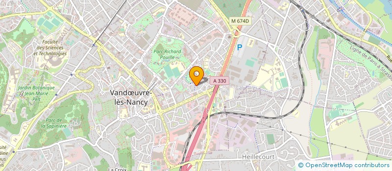 localisation de l'entreprise TERENCIO  VANDUVRE-LES-NANCY