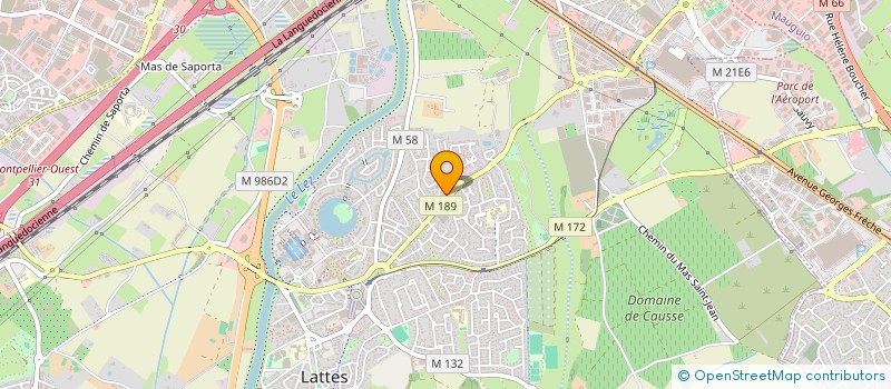 localisation de l'entreprise TERENGA à LATTES