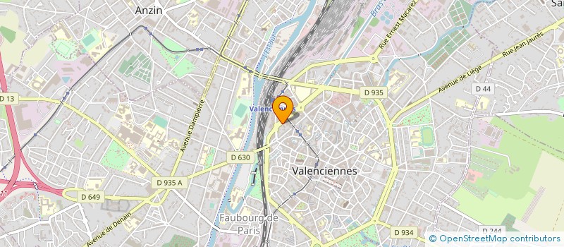 localisation de l'entreprise TERESA à VALENCIENNES