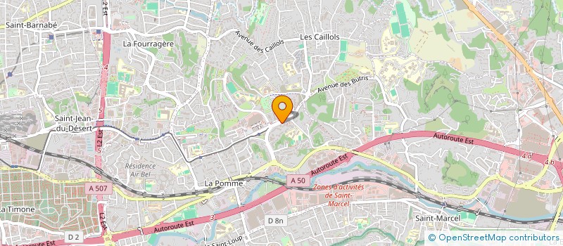 localisation de l'entreprise TERESANA à MARSEILLE