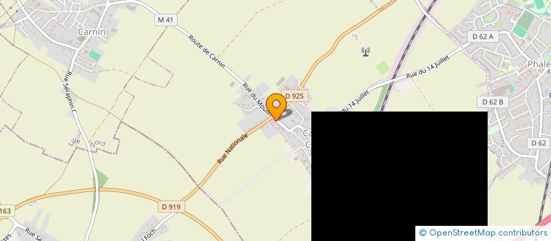 localisation de l'entreprise TERESZKO ET FILS à CAMPHIN-EN-CAREMBAULT