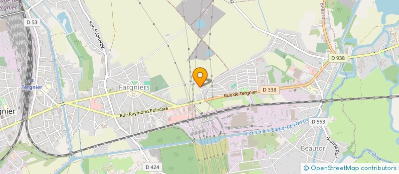 localisation de l'entreprise TERGNIER à TERGNIER