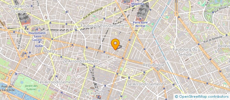 localisation de l'entreprise TERHOTELS à PARIS