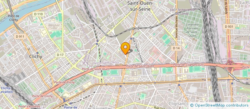 localisation de l'entreprise TERI RENOV à SAINT-OUEN-SUR-SEINE