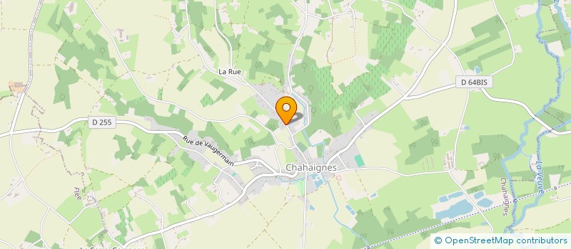 localisation de l'entreprise TERIAGEN  CHAHAIGNES