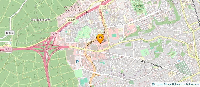 localisation de l'entreprise TERIALIS  LAXOU