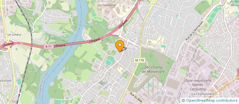 localisation de l'entreprise TERIANA  NANTES