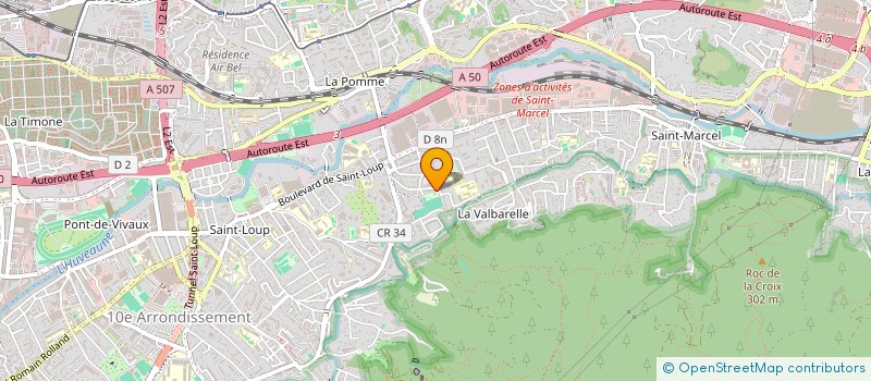 localisation de l'entreprise TERICOM à MARSEILLE