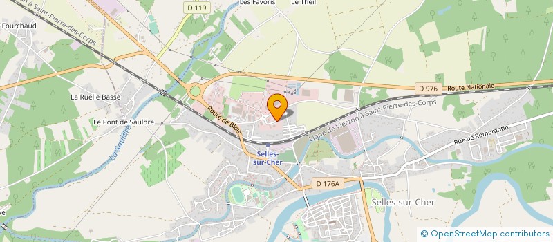 localisation de l'entreprise TERIDEAL à SELLES-SUR-CHER
