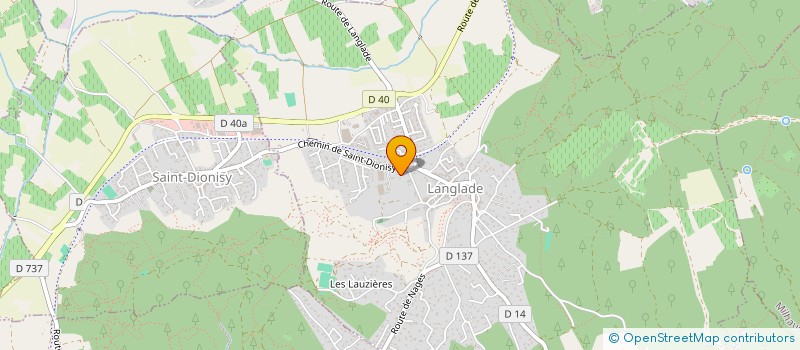 localisation de l'entreprise TERIMATALI  LANGLADE