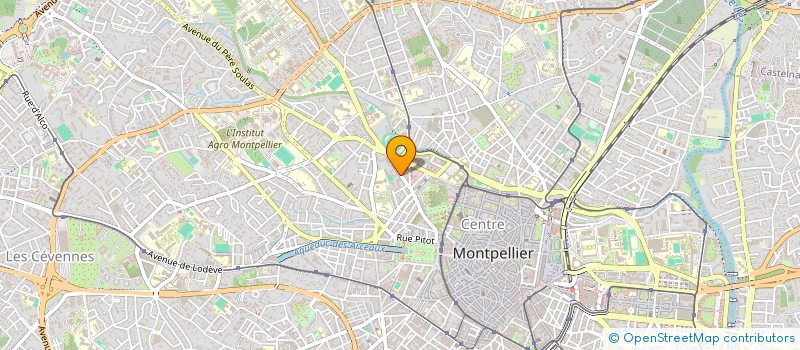 localisation de l'entreprise TERINVEST à MONTPELLIER